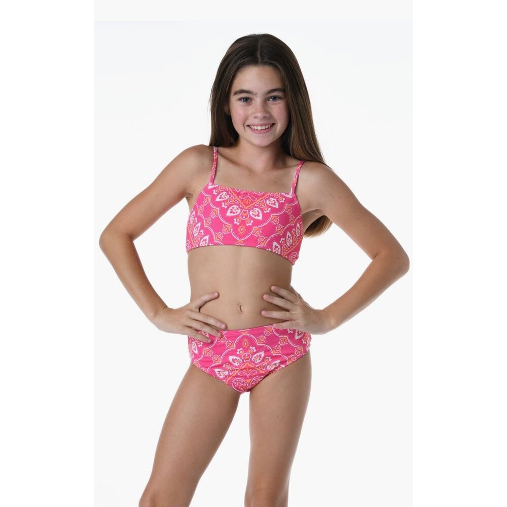 Hobie Kids' $43 Bandana Two-Piece Swimsuit NEW WITH TAGS